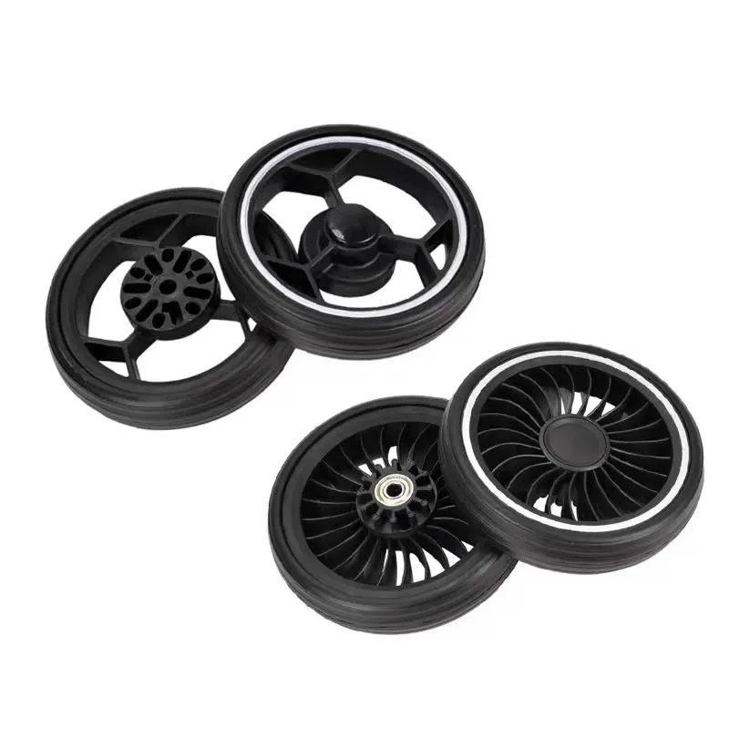 PU Stroller Silent Wheels